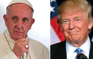 Papa Francisco e Donald Trump