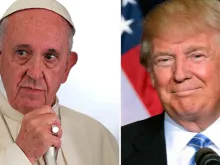 Papa Francisco e Donald Trump