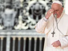 Papa Francisco. Crédito: Daniel Ibáñez (ACI)