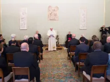 Papa com os participantes do Capítulo Geral.