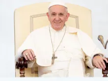 Papa Francisco. Foto Daniel Ibáñez  ACI Prensa