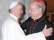 Papa Francisco com o Cardeal Juan Luis Cipriani 