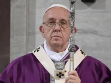 Papa Francisco celebra Missa na Basílica de Santa Sabina, em Roma 