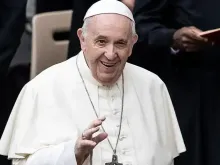 Papa Francisco. Crédito: Daniel Ibáñez (ACI)