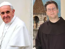 Papa Francisco e o Custódio da terra Santa.