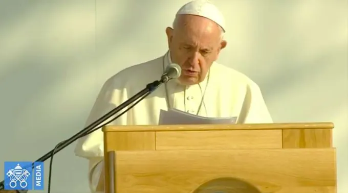 PapaFranciscoDiscursoEncuentroIASIRumania_010619_Captura.jpg ?? 