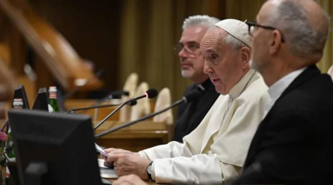 PapaFranciscoDiscursoTrata_VaticanMedia_11042019.jpg ?? 