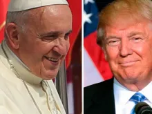 Papa Francisco e Donald Trump 