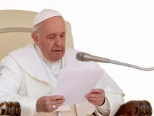 Papa Francisco na audiência Geral.