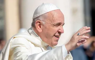 Imagem de referência. Papa Francisco no Vaticano.