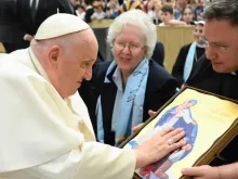 O papa Francisco recebeu em audiência os peregrinos da Família Vocacionista