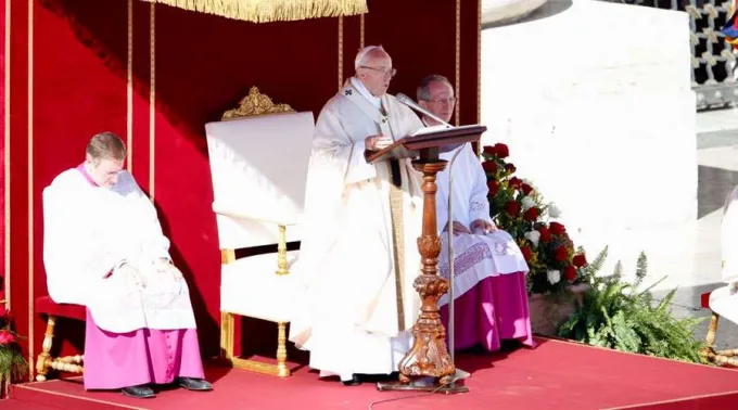 PapaFranciscoHomiliaCanonizaciones_DanielIbanezACI_15102017.jpg ?? 