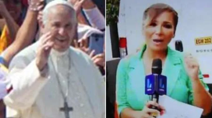 PapaFranciscoKarinaChavez_DavidRamosACIPrensaFacebookKarinaChavez_200118.jpg ?? 
