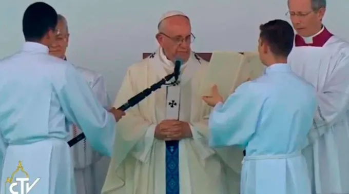 PapaFranciscoMedellin_CapturaPantallaYoutube_090917.jpg ?? 