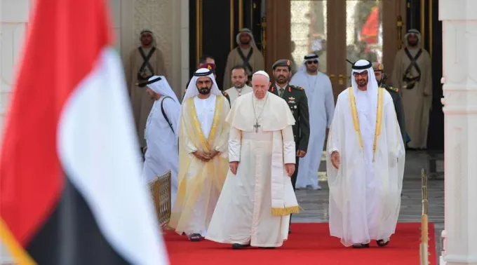 PapaFranciscoPalacioPresidencialAbuDhabi_VaticanMedia_04022019.jpg ?? 