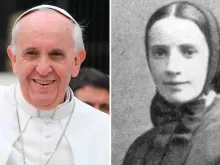 Papa Francisco e Madre Cabrini.