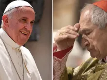 Papa Francisco e o cardeal Silvano Tomasi