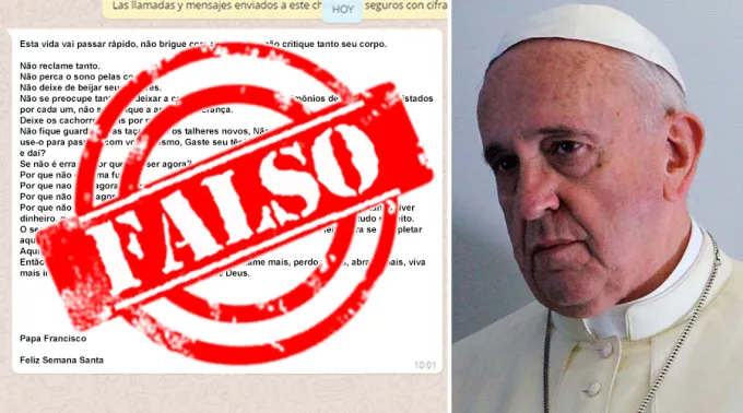 PapaFrancisco_ACI_WhatsApp_Bulo_190417.jpg ?? 