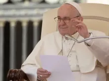 Papa Francisco na Audiência Geral.
