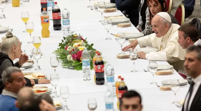 PapaFrancisco_AlmuerzoConPobres_2019_DanielIbanYezACIPrensa.jpg ?? 