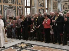 Papa Francisco recebe a Associação Nacional de Trabalhadores Idosos.