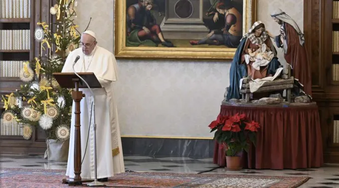 PapaFrancisco_Angelus_biblioteca_Epifania_6122021_VaticanMedia.jpg ?? 
