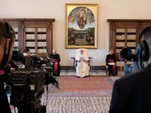 Imagem referencial. Audiência Geral do Papa Francisco em agosto de2020.