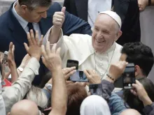 Papa Francisco na Audiência Geral.