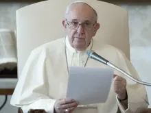 Papa Francisco na Audiência Geral.