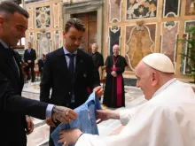 Papa Francisco recebeu em audiência jogadores do Real Club Celta de Vigo, da Espanha