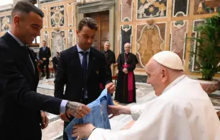 Papa Francisco recebeu em audiência jogadores do Real Club Celta de Vigo, da Espanha