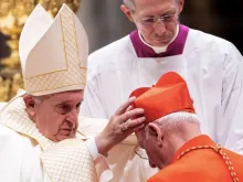 Imagem referencial. Papa Francisco no consistório de 2019.