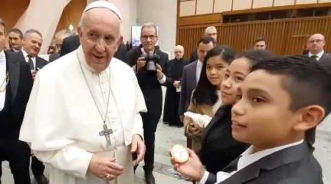 PapaFrancisco_GanadoresConcursoJuntosConElPapa-111219.jpg ?? 