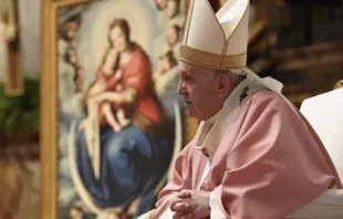 Papa Francisco no Vaticano.