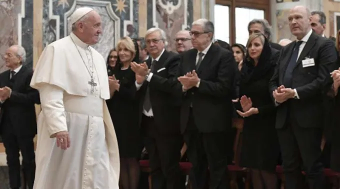 PapaFrancisco_Notarios_Vaticano_6dic2019_VaticanMedia.jpg ?? 