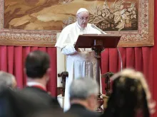Papa Francisco no Vaticano.