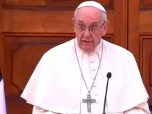 Papa em seu discurso perante as autoridades do Chile