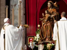 Papa Francisco na Missa de canonização 