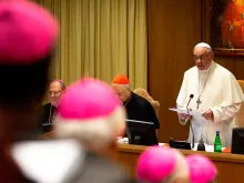 Papa Francisco no Sínodo dos Bispos (2018