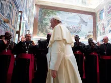 Papa Francisco recebe 74 bispos dos territórios de missão no Vaticano (2018