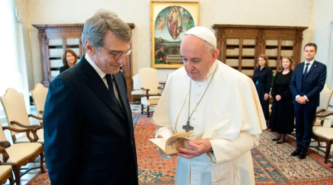 PapaPresidenteParlamentoEU_260621.jpg ?? 