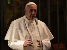 Papa Francisco no Terço de encerramento do Mês de Maria.