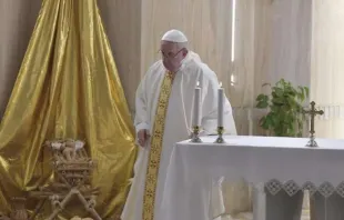 Papa Francisco na Missa na Casa Santa Marta 