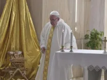 Papa Francisco na Missa na Casa Santa Marta 