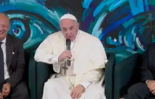 Papa Francisco visita sede de Scholas.