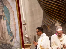Papa Francisco celebra a Missa pela Virgem de Guadalupe