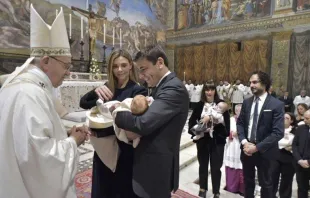 Momento da celebração.
