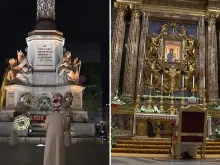 Papa Francisco na Praça de Espanha e em Santa Maria Maior 