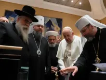 Papa se encontra com o Conselho Pan-Ucraniano de Igrejas e Organizações Religiosas da Ucrânia