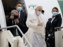 Papa Francisco embarca para uma viagem